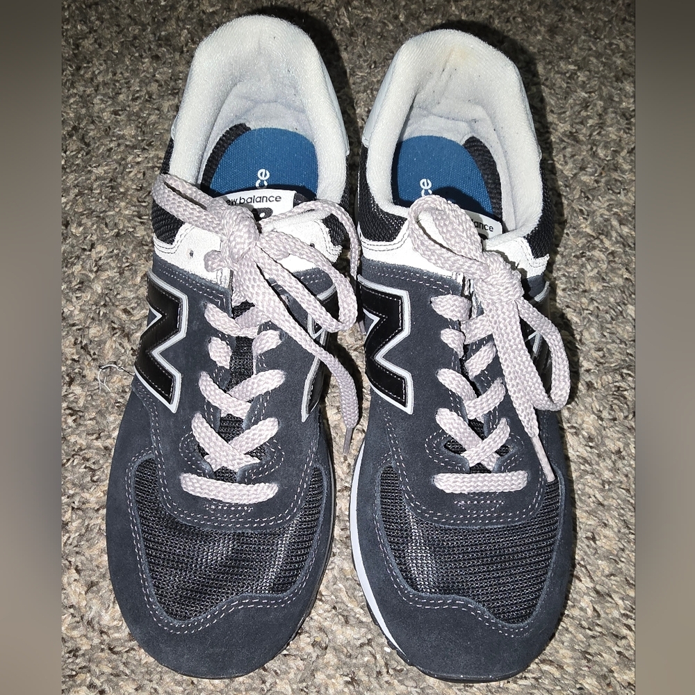 New Balance 574 Black & White